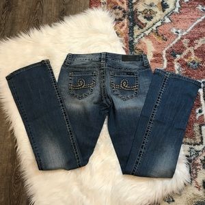 Thick stitch Seven7 jeans